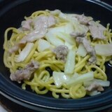 タジン鍋で作る白菜漬けと豚肉の蒸しちゃんぽん